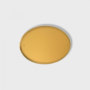 6x4 Oval Plate (E)